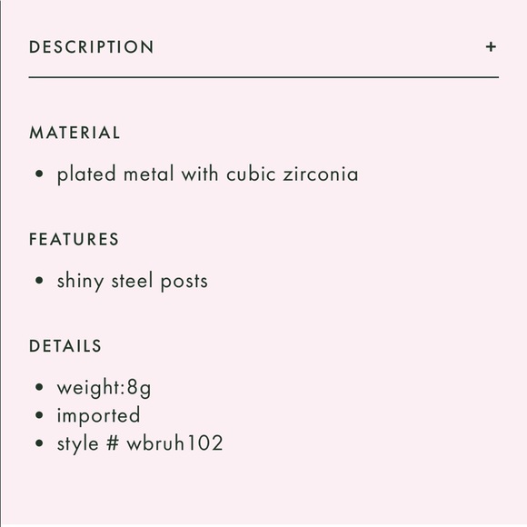 NWT KATE SPADE ♠️ SHE HAS SPARK EARRINGS - Picture 8 of 9